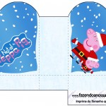 Caixa Coração Peppa Pig Natal