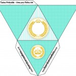 Caixa Pirâmide Coroa de Príncipe Verde