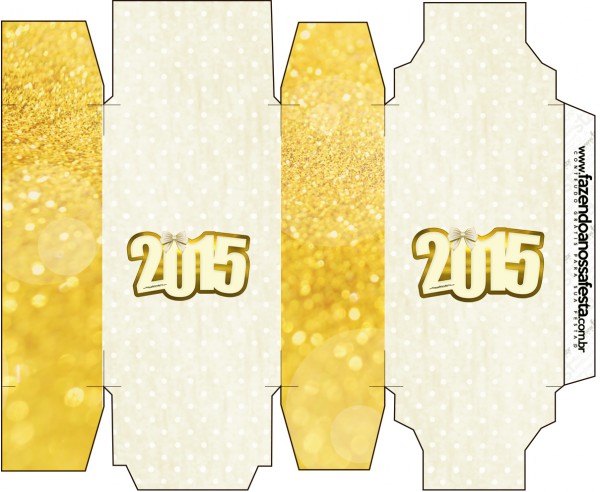 Caixa Sabonete Ano Novo 2015