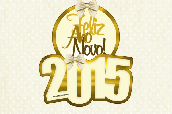 Convite Ano Novo 2015.