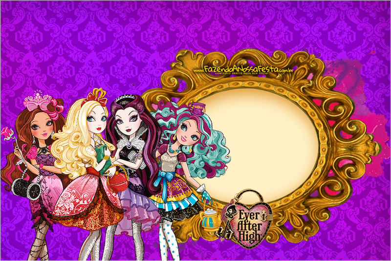 Convite Ever After High