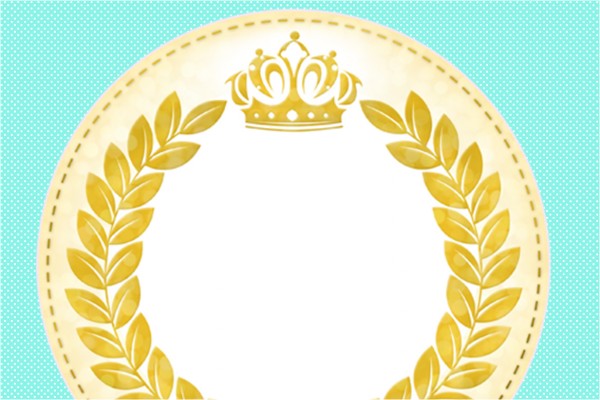 ConviteCartão Coroa de Príncipe Verde
