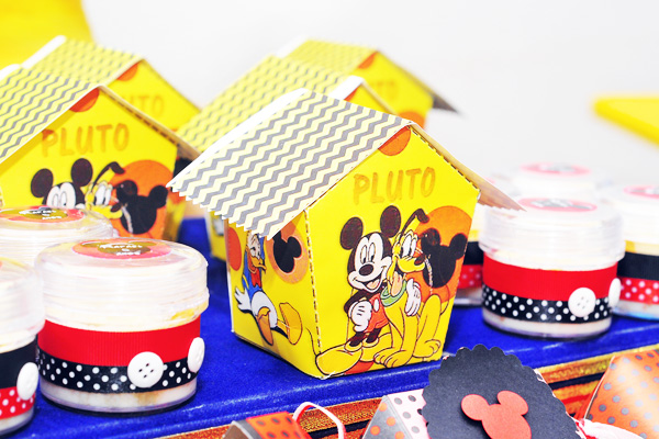 Caixa Casinha Festa Mickey Mouse