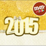 Mini M&M Ano Novo 2015