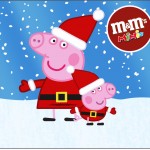 Mini M&M Peppa Pig Natal
