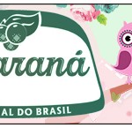 Rótulo Guaraná Caçulinha Corujinha Vintage Rosa e Verde