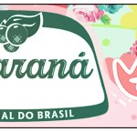 Rótulo Guaraná Caçulinha Passarinho Vintage Rosa e Verde