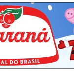 Rótulo Guaraná Caçulinha Peppa Pig Natal