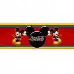 Rótulo Coca-cola Festa Mickey Mouse