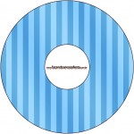 CD DVD Fundo Azul e Verde