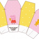 Caixa China in Box Peppa Pig e Teddy