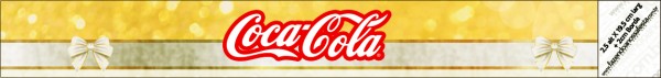 Coca cola Fundo Ano Novo