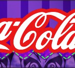Coca-cola Fundo Roxo