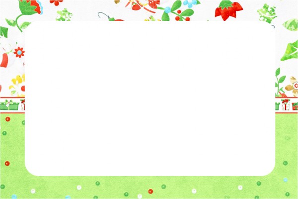 Convite Cartão Fundo Natal Verde e Branco