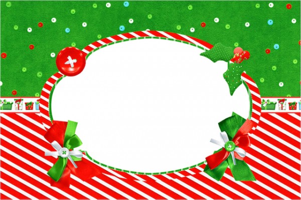 Fundo Natal Vermelho e Verde – Kit festa gratuito!