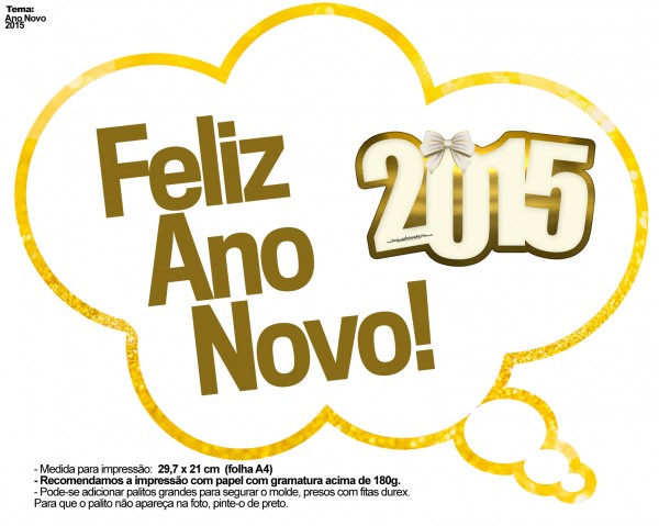Plaquinhas FNF Feliz Ano Novo 2015 01