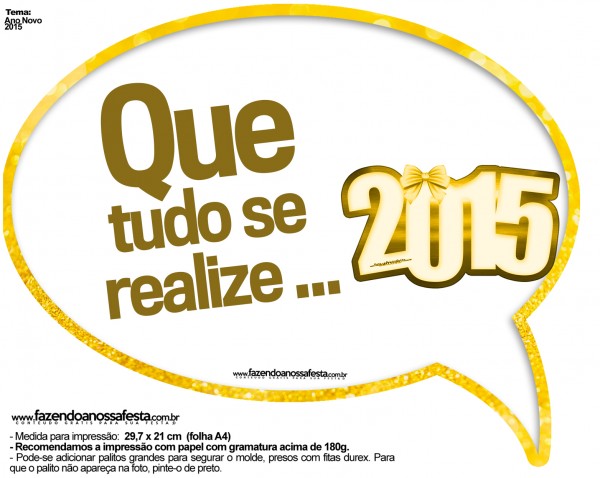Plaquinhas FNF Feliz Ano Novo 2015 12