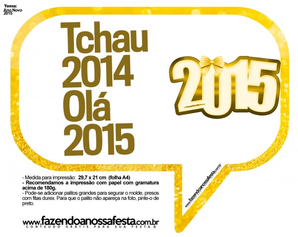 Plaquinhas FNF Feliz Ano Novo 2015 15