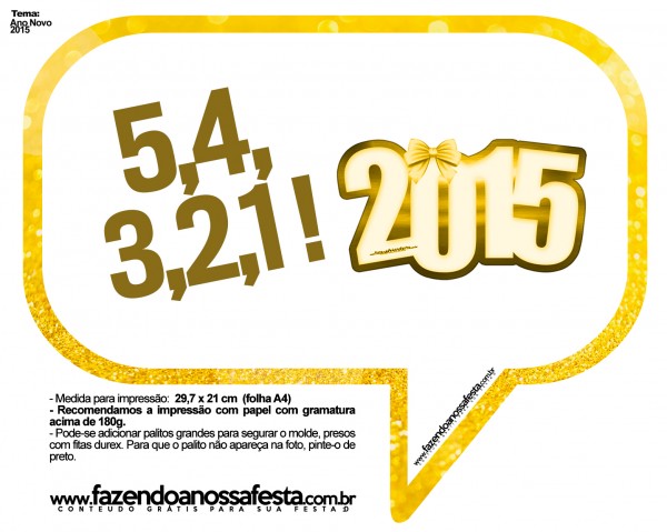 Plaquinhas FNF Feliz Ano Novo 2015 16