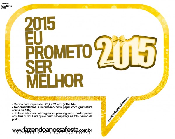 Plaquinhas FNF Feliz Ano Novo 2015 21