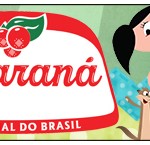 Rótulo Guaraná Caçulinha Show da Luna para Meninos