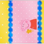 Rótulo Pé de Moleque Yoki Peppa Pig e Teddy