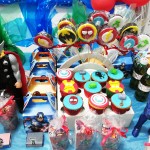 Cupcakes Festa Esquadrão de Heróis