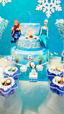 Bolo Festa Frozen da Sophia
