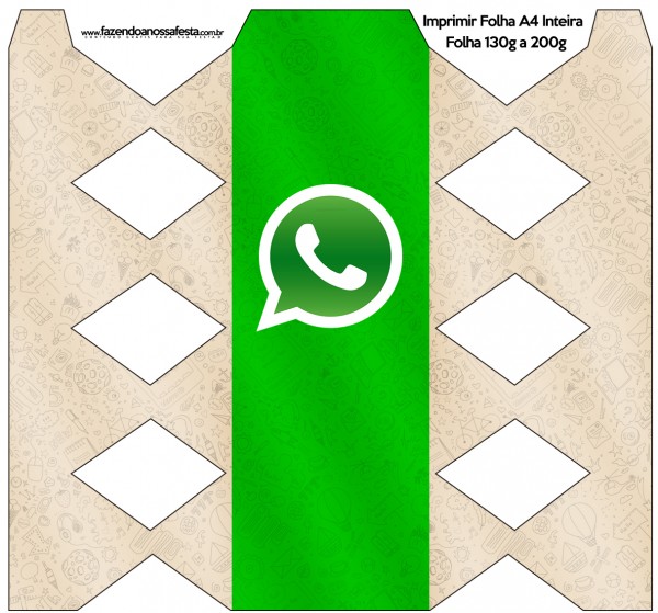Caixa Bala Whatsapp