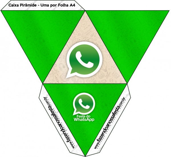 Caixa Pirâmide Whatsapp