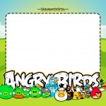 Convite Angry Birds 8