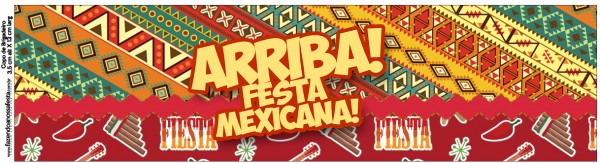 Copinho de Brigadeiro Festa Mexicana