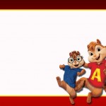 Etiqueta Escolar Personalizada Alvin e os Esquilos 43