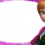Etiqueta Escolar Personalizada Anna Frozen 2