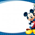 Etiqueta Escolar Personalizada Mickey e sua Turma 2