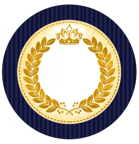 Kit Festa Completo Coroa de Principe Azul Marinho 2 158