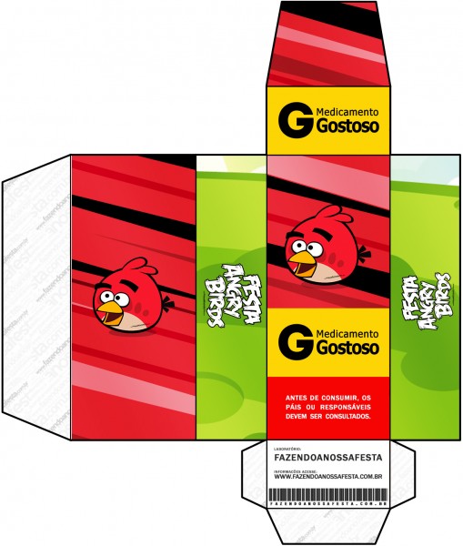 Kit Festa Digital Completo Angry Birds 3 68