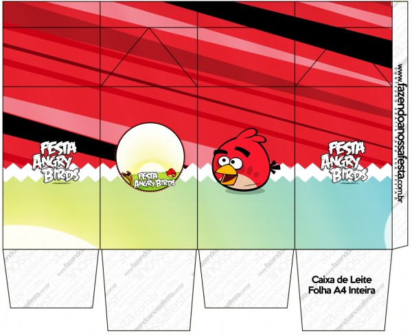 Kit Festa Digital Completo Angry Birds 4 99