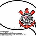 Plaquinhas Divertidas Corinthians