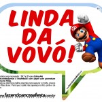Plaquinhas Divertidas Mario Bros