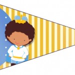 Bandeirinha Príncipe Afro 3