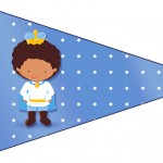 Bandeirinha Sanduiche Príncipe Afro