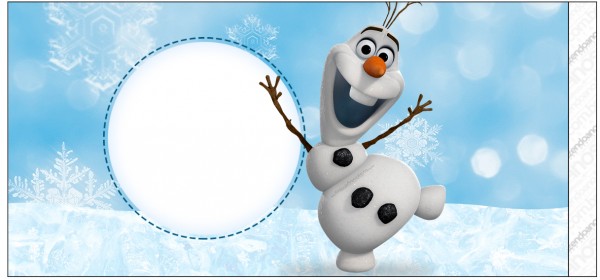 Caixa Bombom Olaf Frozen 1