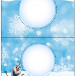 Cartão Agradecimento de Mesa Olaf Frozen