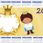 Convite Calendário 2014 Príncipe Afro