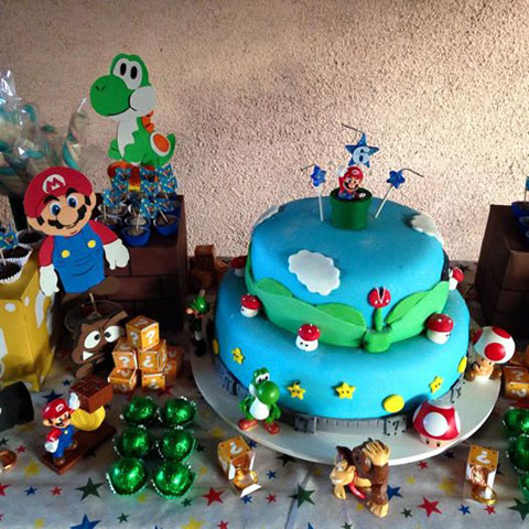 Festa Mario Bros do Carlos