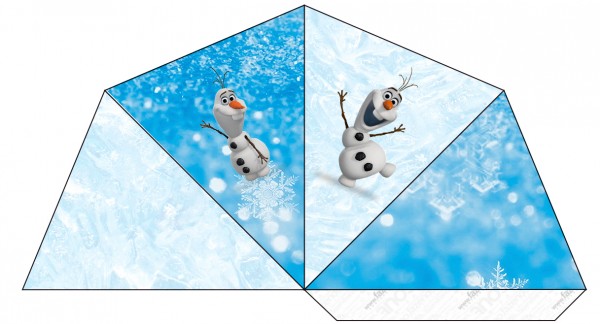 Kit Festa Digital Olaf Disney Frozen 3 52