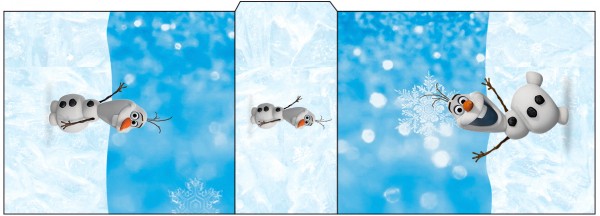 Rótulo Tic Tac Olaf Frozen