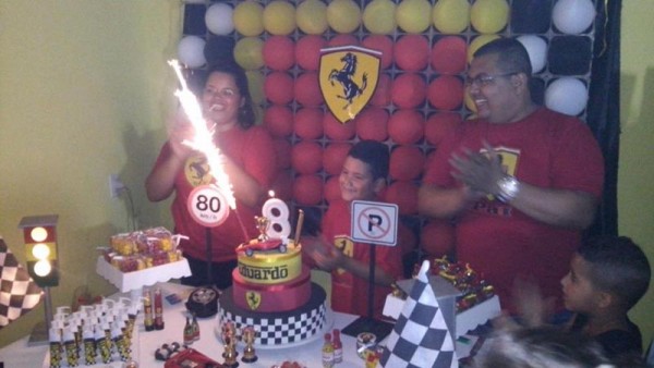 Festa Ferrari do Eduardo