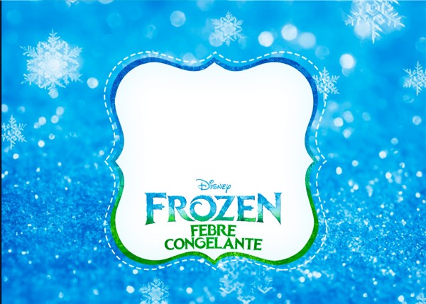 Convite Frozen Febre Congelante 6